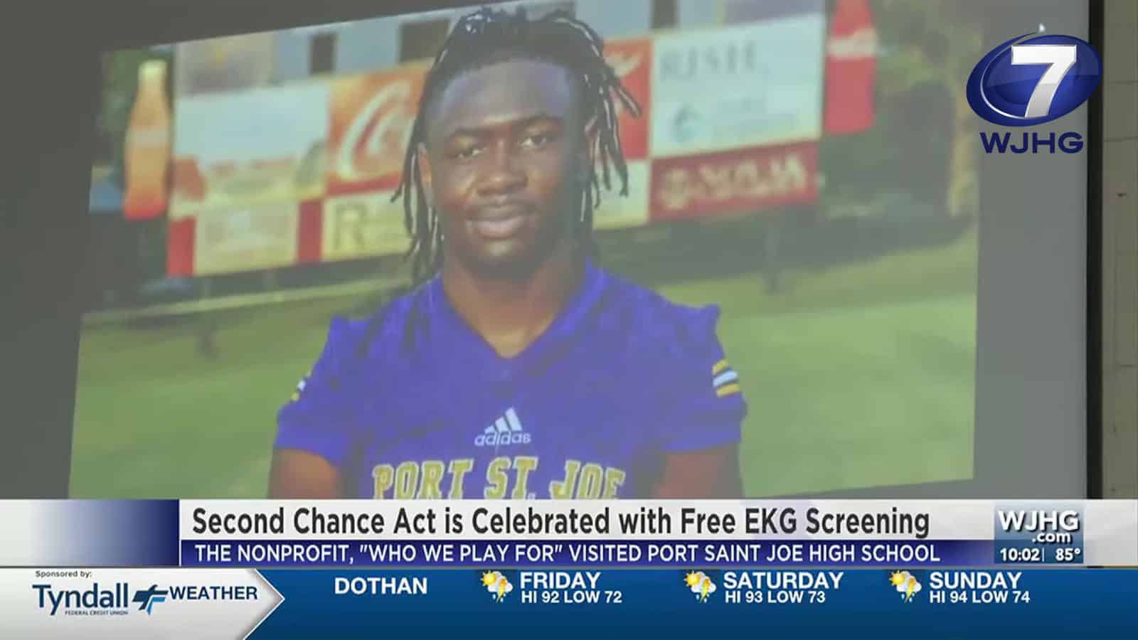 Second Chance Act Celebrated with Free EKG screenings in Port St. Joe
